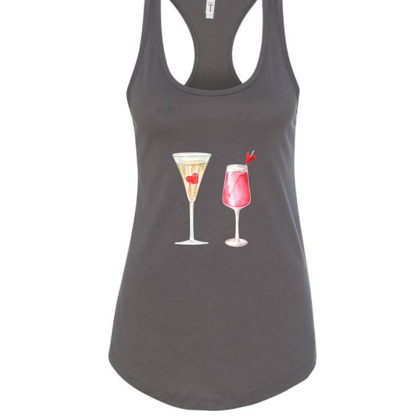 Customizable: Celebratory Drinks Racerback Tank