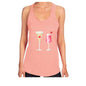 Customizable: Celebratory Drinks Racerback Tank