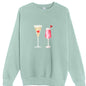 Customizable: Celebratory Drinks Crewneck Sweatshirt