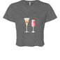 Customizable: Celebratory Drinks Cropped T-Shirt