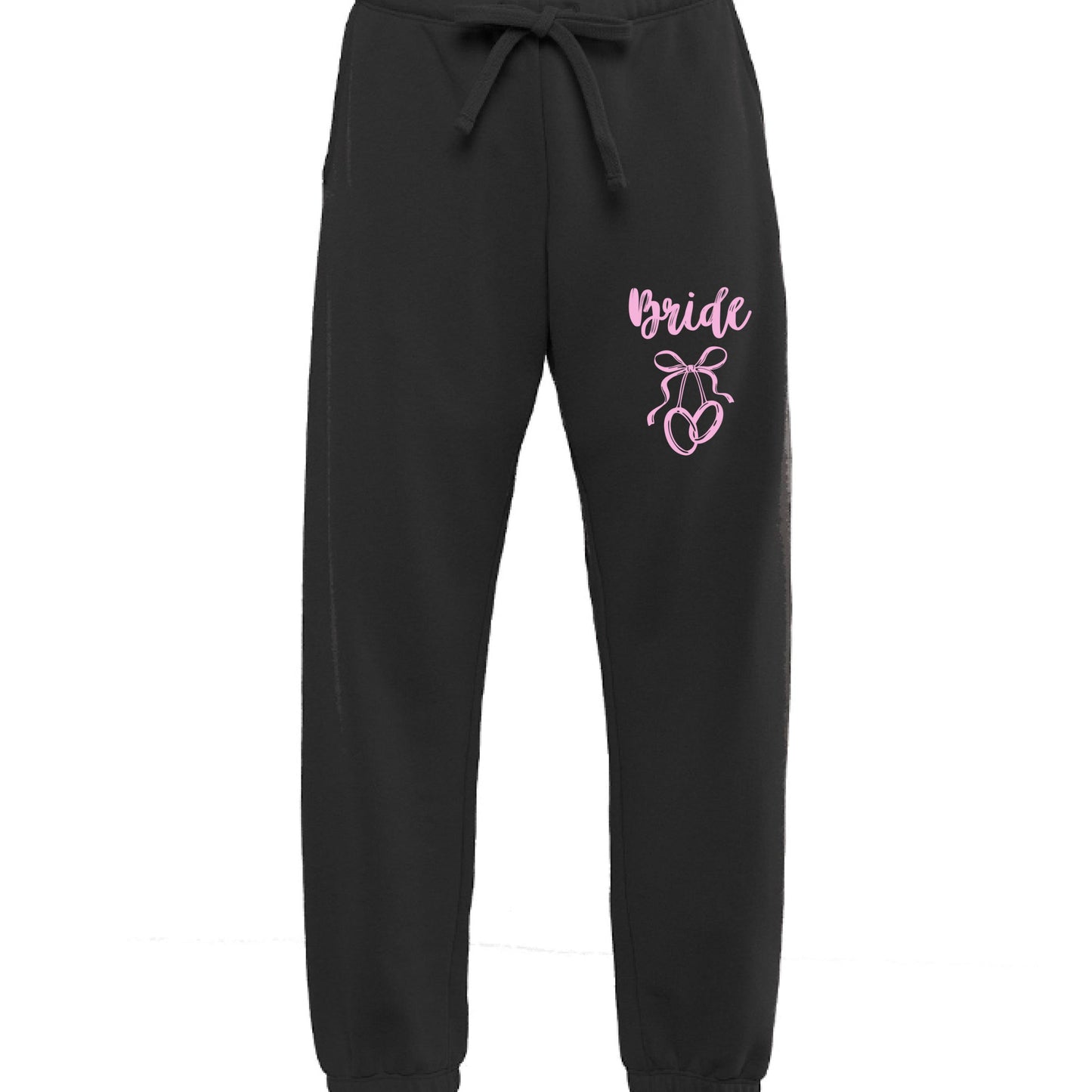 Pink Interlocking Rings Bride Sweatpants