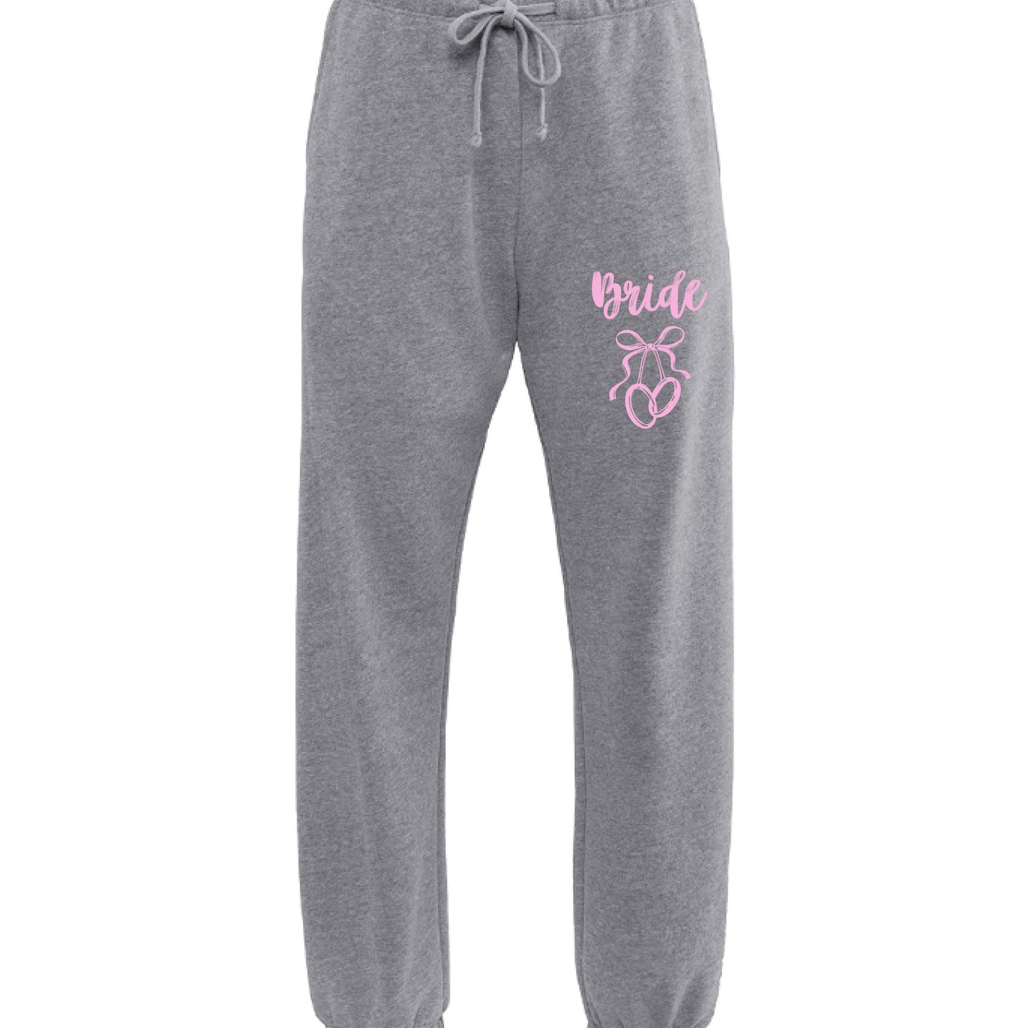 Pink Interlocking Rings Bride Sweatpants
