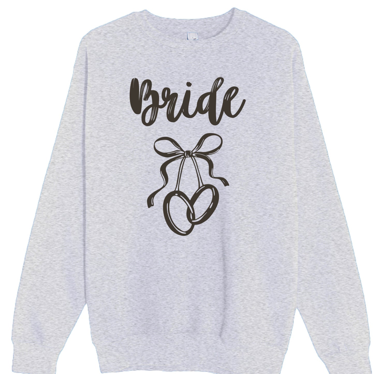 Customizable: Bride Interlocking Rings Crewneck