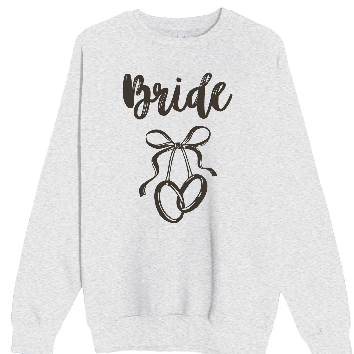 Customizable: Bride Interlocking Rings Crewneck