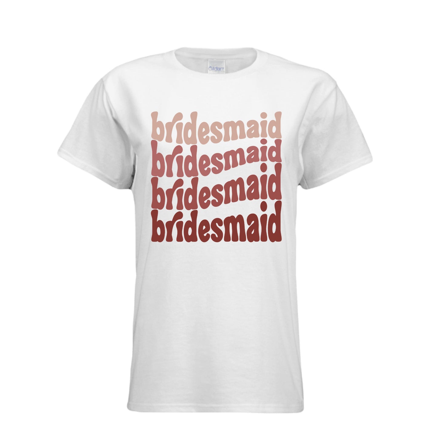 Customizable: Groovy Bridesmaid Tee