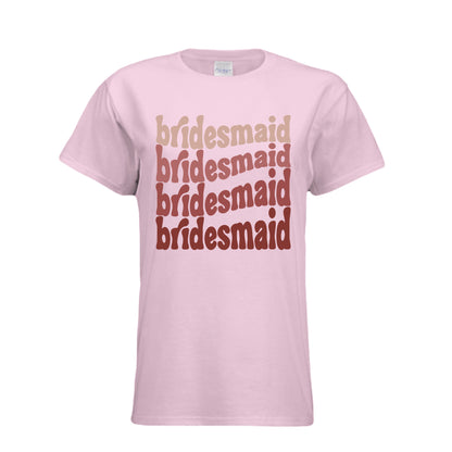 Customizable: Groovy Bridesmaid Tee