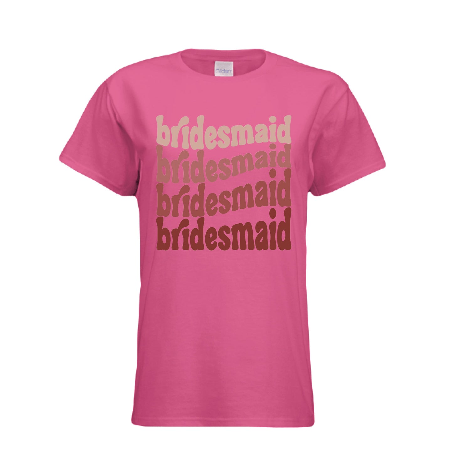Customizable: Groovy Bridesmaid Tee