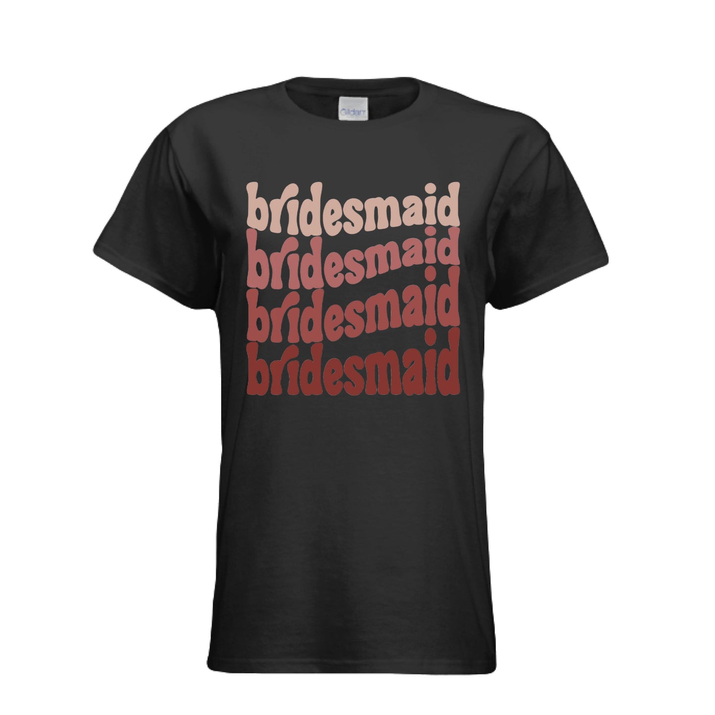 Customizable: Groovy Bridesmaid Tee