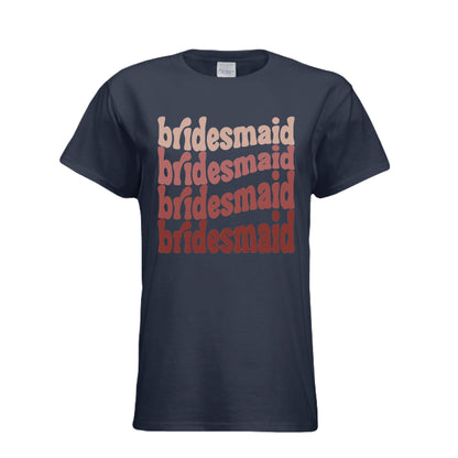 Customizable: Groovy Bridesmaid Tee