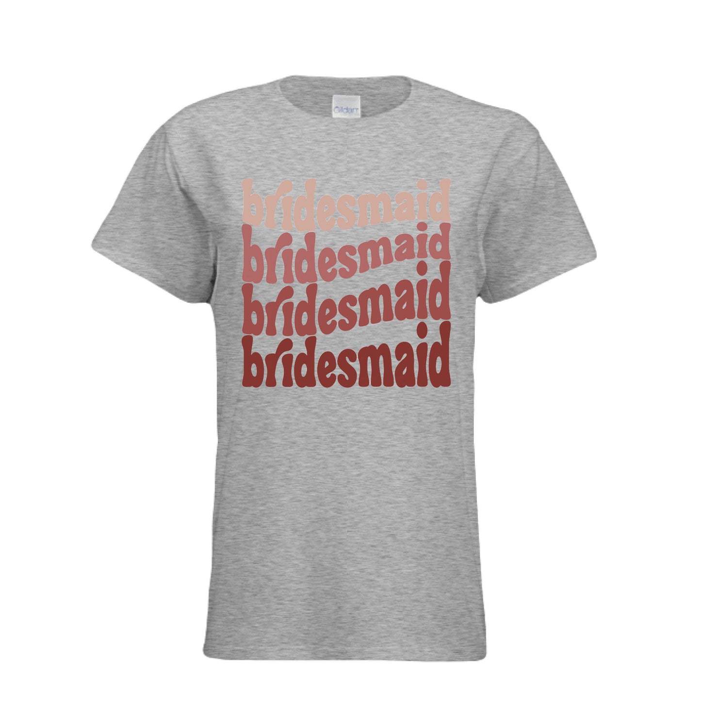 Customizable: Groovy Bridesmaid Tee