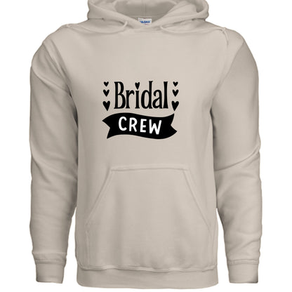 Customizable: Bridal Crew Hoodie Sweatshirt