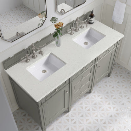 Brittany 60" Double Vanity Cabinet