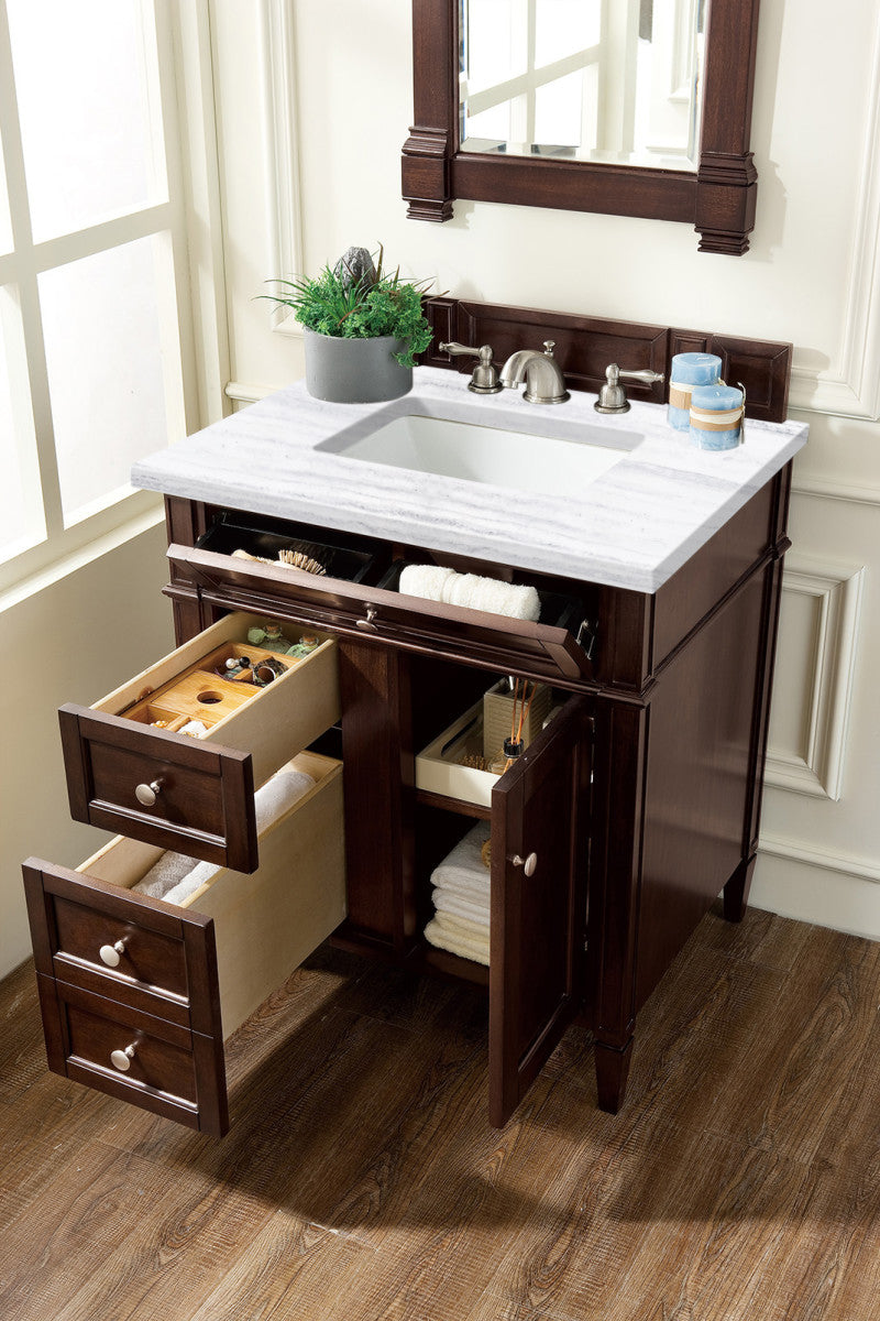 Brittany 30" Single Vanity Cabinet