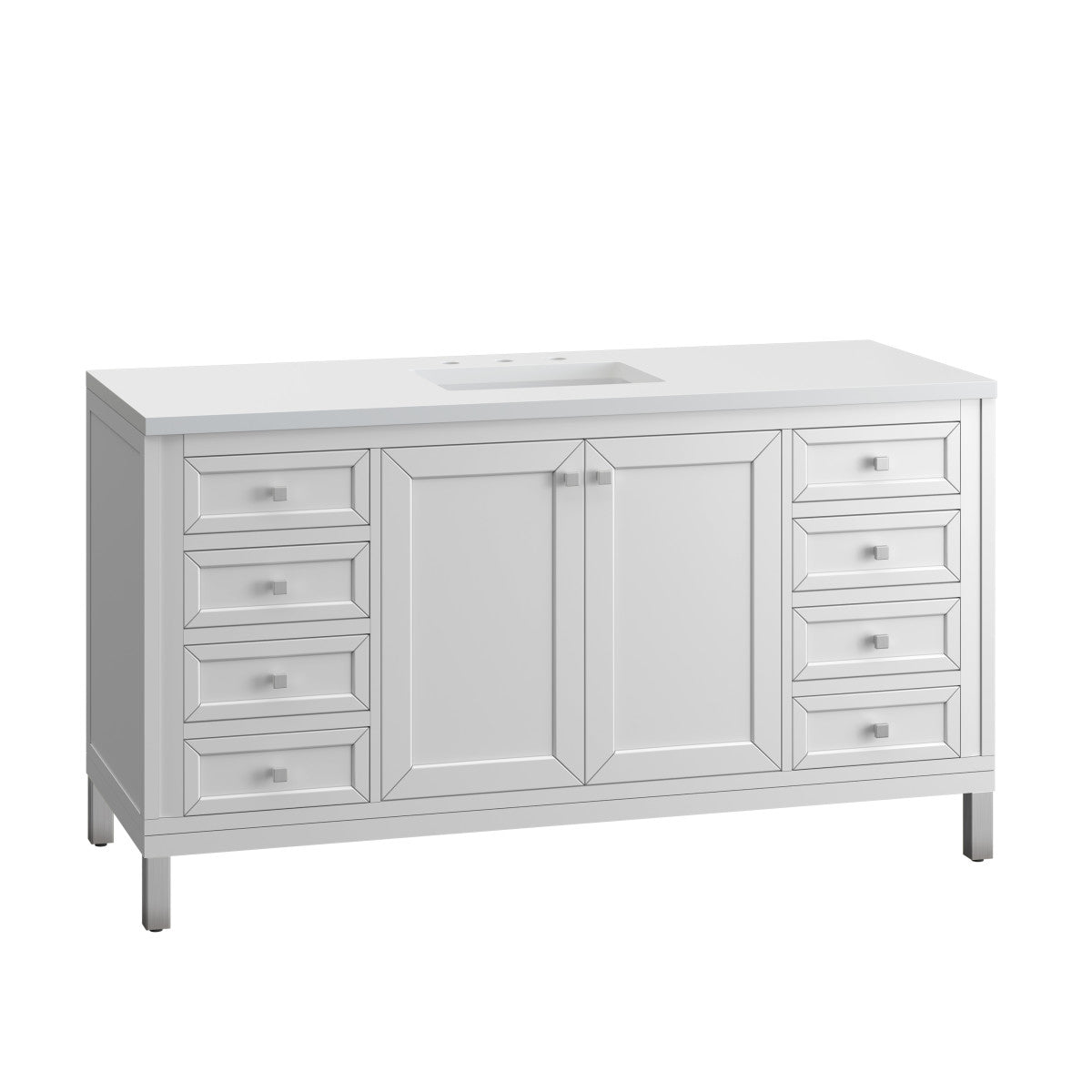 Chicago 60" Single Vanity Cabinet