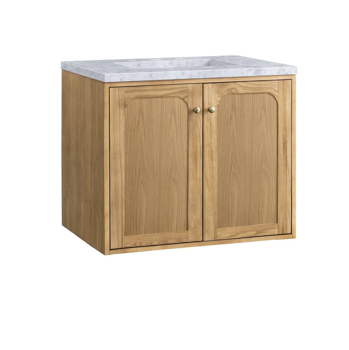 Laurent 30" Single Vanity Cabinet, Light Natural Oak