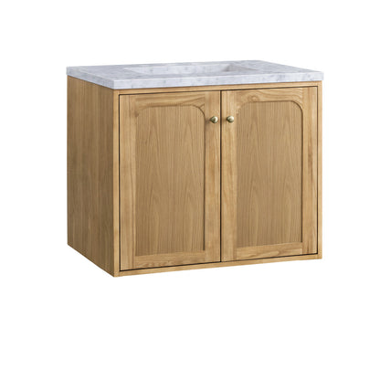 Laurent 30" Single Vanity Cabinet, Light Natural Oak