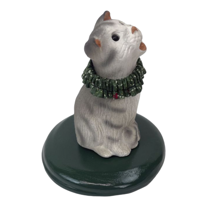 Singing Cat - Silver Tabby