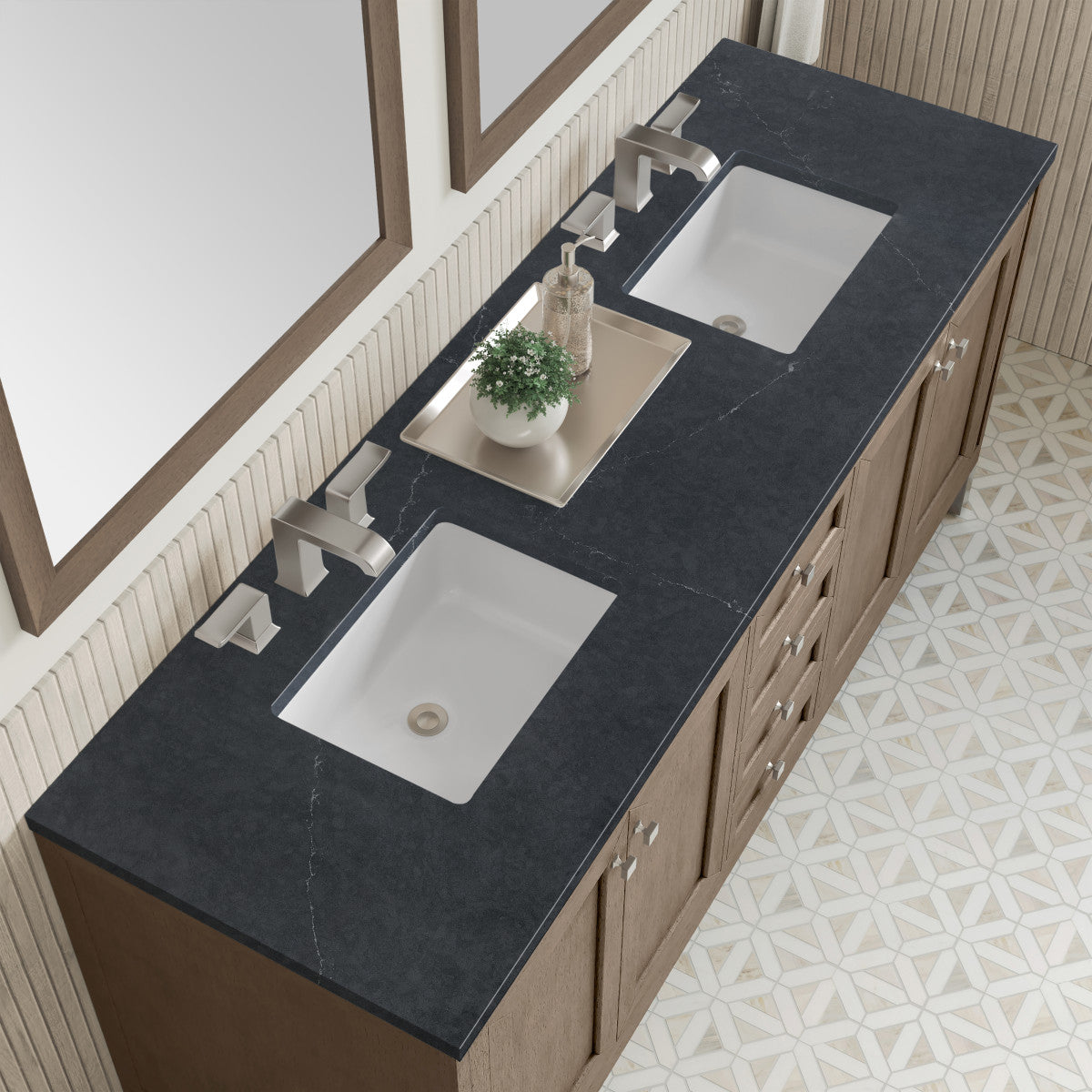 Chicago 72" Double Vanity Cabinet
