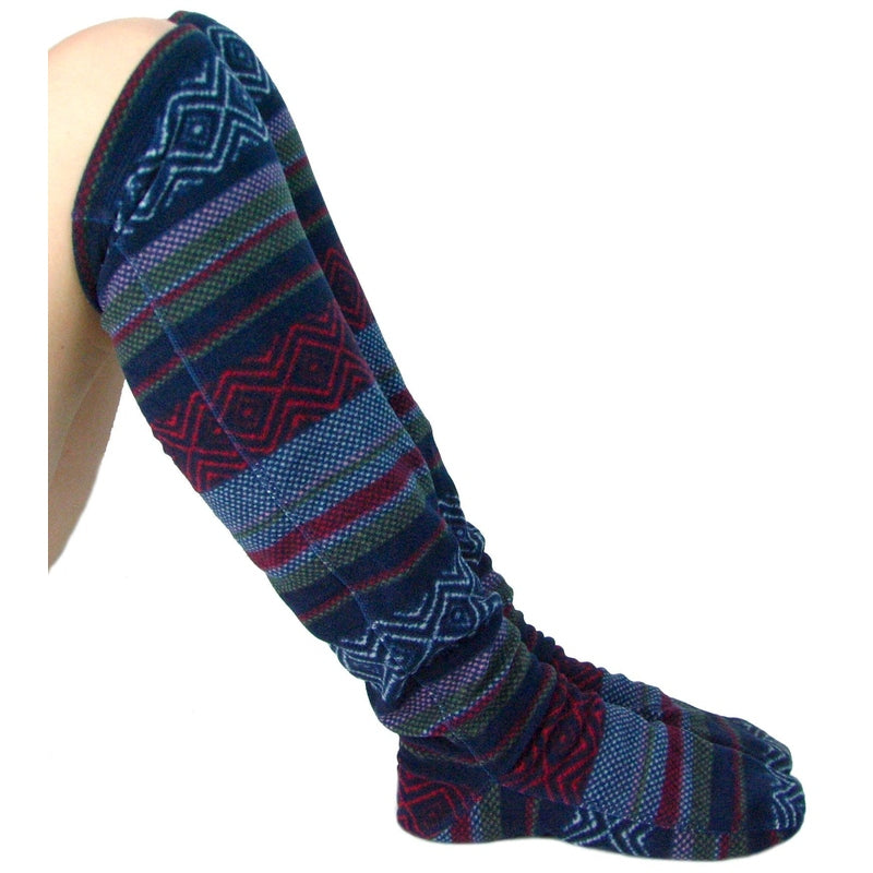 Over The Knee Fleece Socks - Nordic