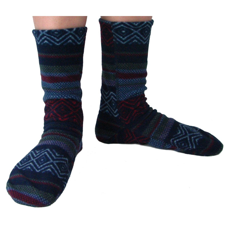 Polar Feet SUPER STRETCHY Fleece Socks - Nordic