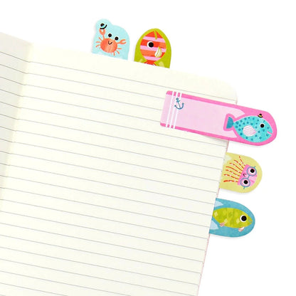 Note Pals Sticky Tabs - Friendly Fish