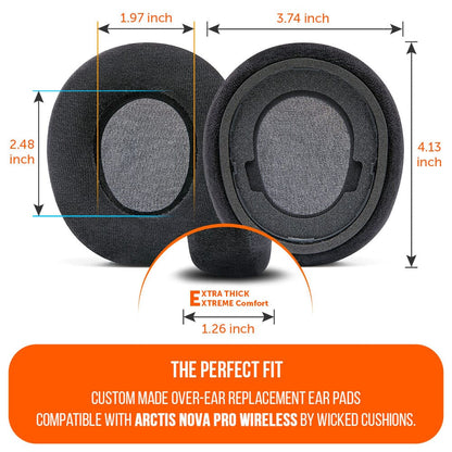 Nova Pro Wireless Earpads - WC StealthZ