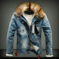 Thick Plus Velvet Youth Denim Jacket