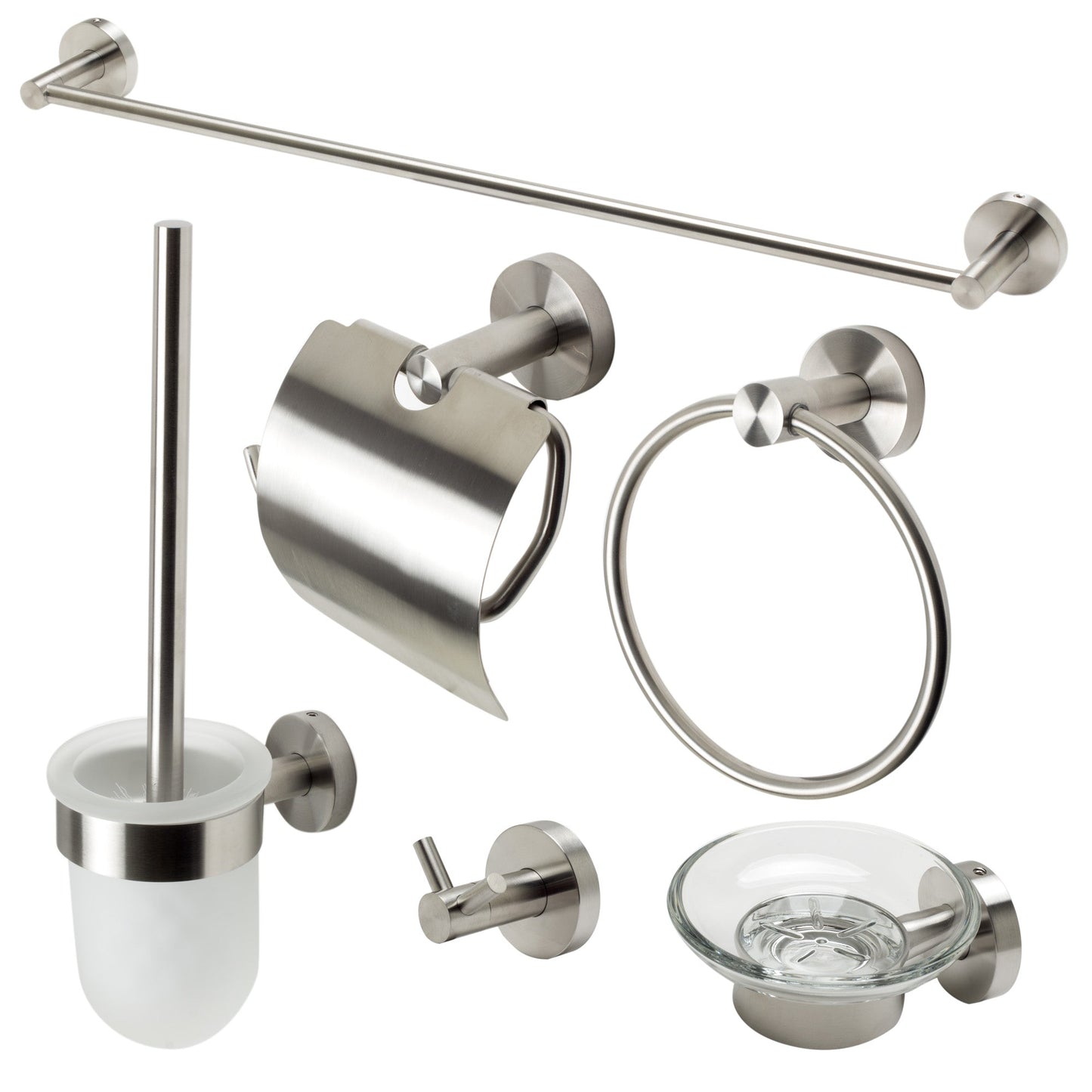 ALFI brand AB9513 6 Piece Bath Accessory Set