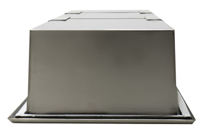 ALFI brand ABN0836 8 x 36 Vertical Triple Shelf Bath Shower Niche