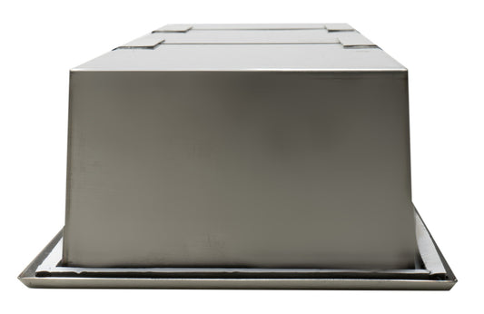 ALFI brand ABN0836 8 x 36 Vertical Triple Shelf Bath Shower Niche