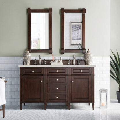 Brittany 60" Double Vanity Cabinet