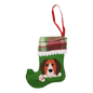 Doggie Mini Stocking Ornament - Beagle