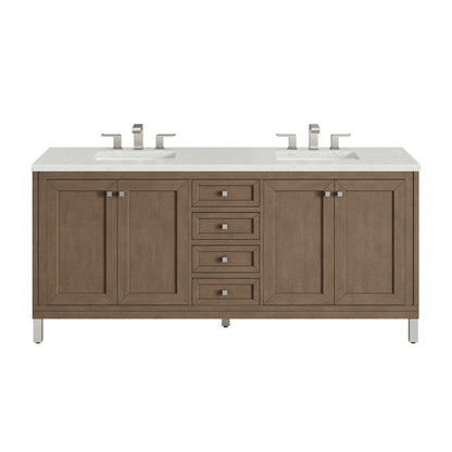 Chicago 72" Double Vanity Cabinet