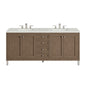 Chicago 72" Double Vanity Cabinet