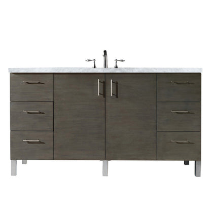 Metropolitan 60" Single Vanity Cabinet