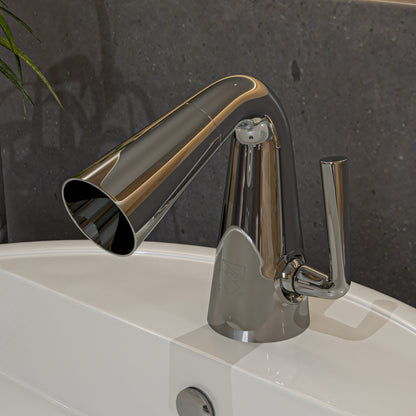 ALFI brand AB1788 Single Hole Cone Waterfall Bathroom Faucet