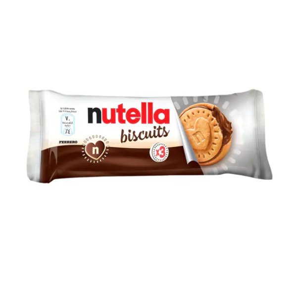 Nutella Biscuit Snacks - Delicious Hazelnut Cocoa Filled Treats, 42g Pack
