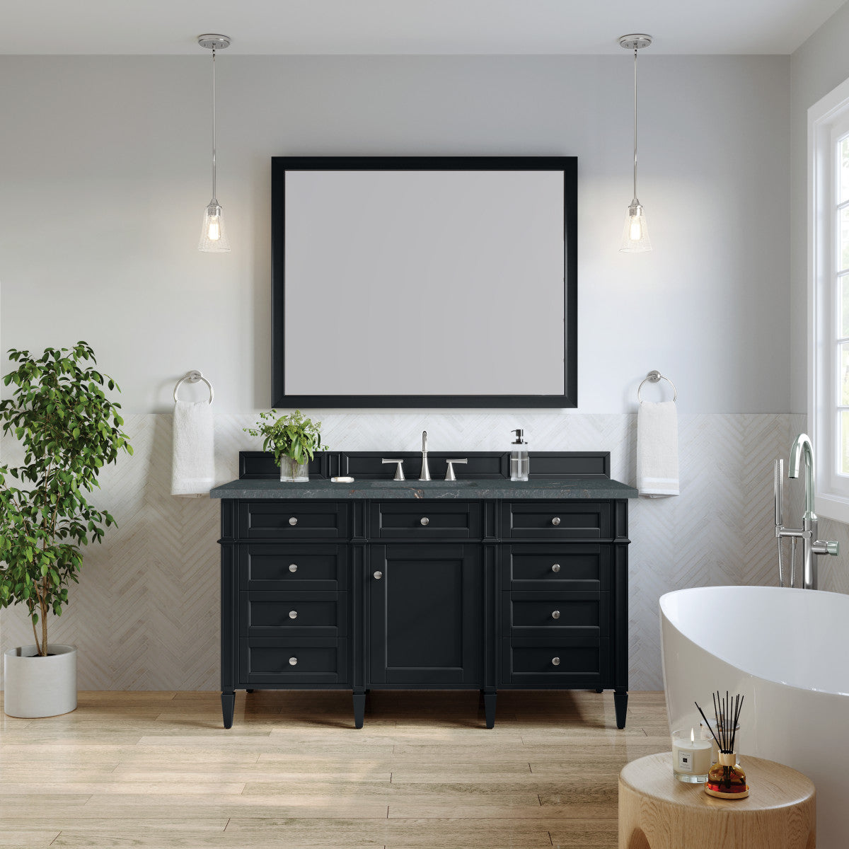Brittany 60" Single Vanity Cabinet