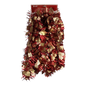 12 foot 4 Ply Luxury Matte Tinsel Garland - Red/Gold