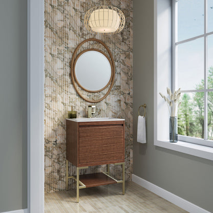 Mantova 23.6" Single Vanity Cabinet
