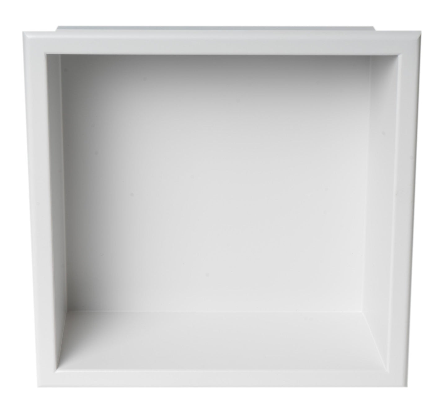 ALFI brand ABNC1212 12" x 12"  Square Single Shelf Bath Shower Niche
