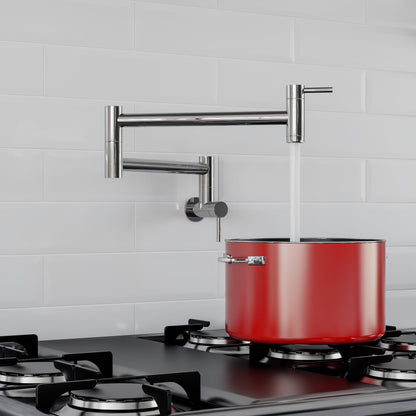 ALFI brand AB5019 Retractable Pot Filler Faucet