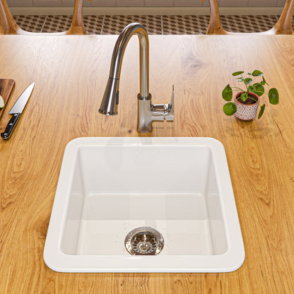 ALFI brand ABKF3889 Square Gooseneck Pull Down Kitchen Faucet