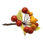 Grape Cluster - 5 Inch - Red and Yellow