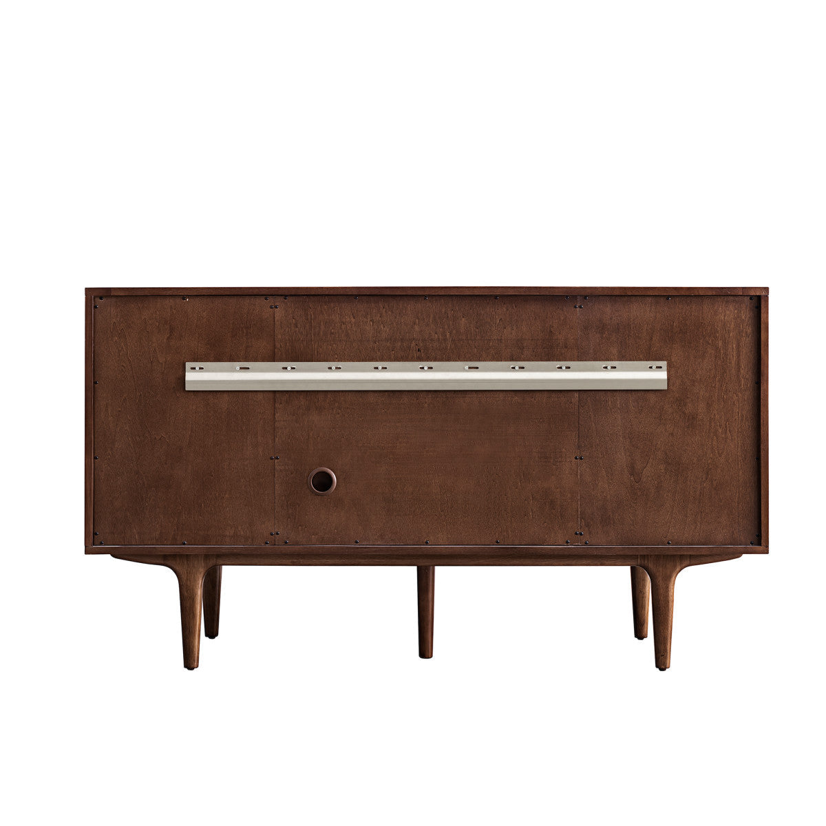 Amberly 60" Single Vanity Cabinet, Mid-Century Walnut
