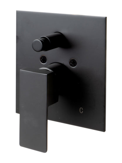ALFI brand AB5601 Shower Valve with Square Lever Handle and Diverter