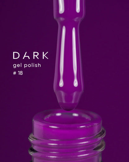 Dark gel polish (new collection) 18, 10 ml color18