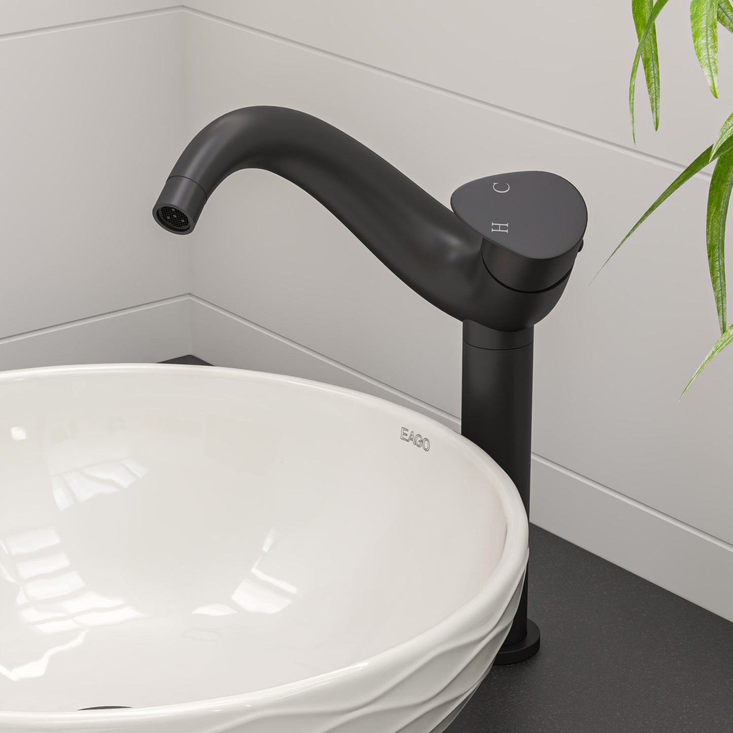 ALFI brand AB1570 Tall Wave Single Lever Bathroom Faucet
