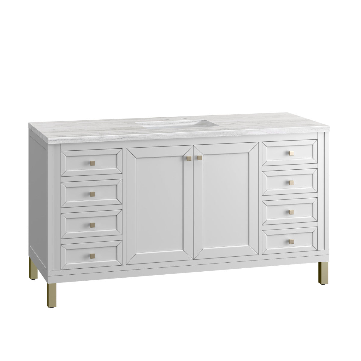 Chicago 60" Single Vanity Cabinet