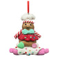 Clay Dough Gingerbread Chef Ornament